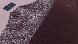 300 THANOS vs 40000 SPARTANS - Ultimate Epic Battle Simulator