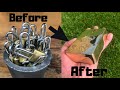 Padlocks To Perfection - ASMR Melting Huge Ingot From Old Padlocks - Molten Brass