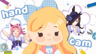 【 HANDCAM 】UMAPYOI New Years Resolutions ≽(•⩊ •マ≼⋆.˚ ☾⭒.˚
