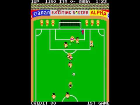 Exciting Soccer 1983 Alpha Denshi Arcade MAME Exctsccr 