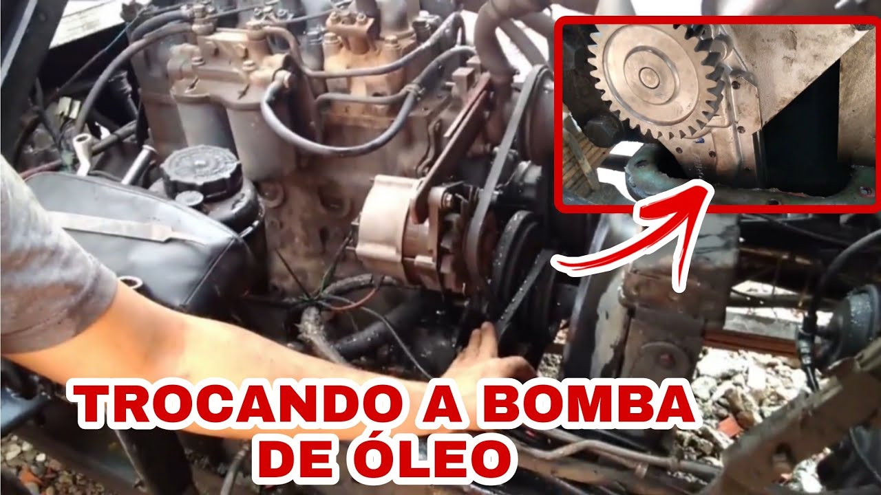 Trocando a Bomba de óleo do VW790