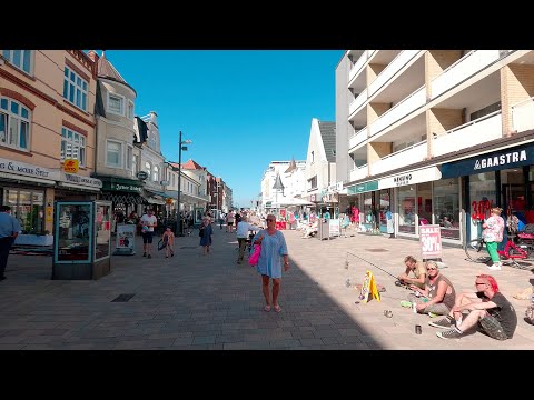 Sylt - Friedrichstraße in Westerland erleben (August 2024) 🇩🇪 4K walk Deutschland