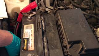 How to replace a battery in a dodge nitro