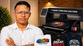 T-Shirt Printing Machine Business Full Setup | New Business Idea 2026💡