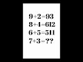 Only Genius Can Solve This Math Puzzle 7 3 Viral Puzzle Shorts Iq Iqtest Reels