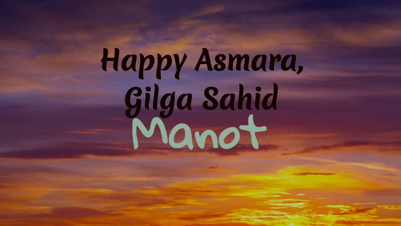 HAPPY ASMARA Feat GILGA SAHID - MANOT | Lirik Lagu