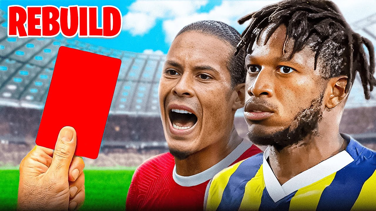 KIRMIZI KART GÖREN FUTBOLCULARLA REBUILD YAPTIM! // FC 24 KARİYER MODU