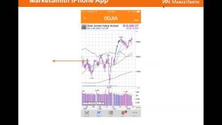 MarketSmith Mobile: Using MarketSmith on your iPhone App screenshot 3