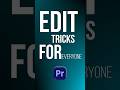 1-Minute Edit Trick for Everyone #videoediting #tutorial