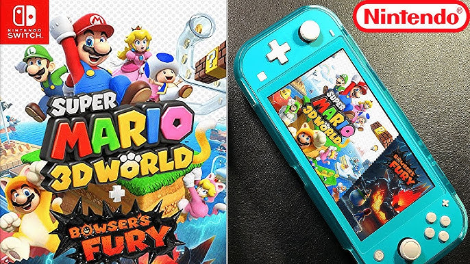 Super Mario 3D World + Bowser's Fury Steelbook CAIXA - *SEM JOGO* Nintendo  Switch 45496414887