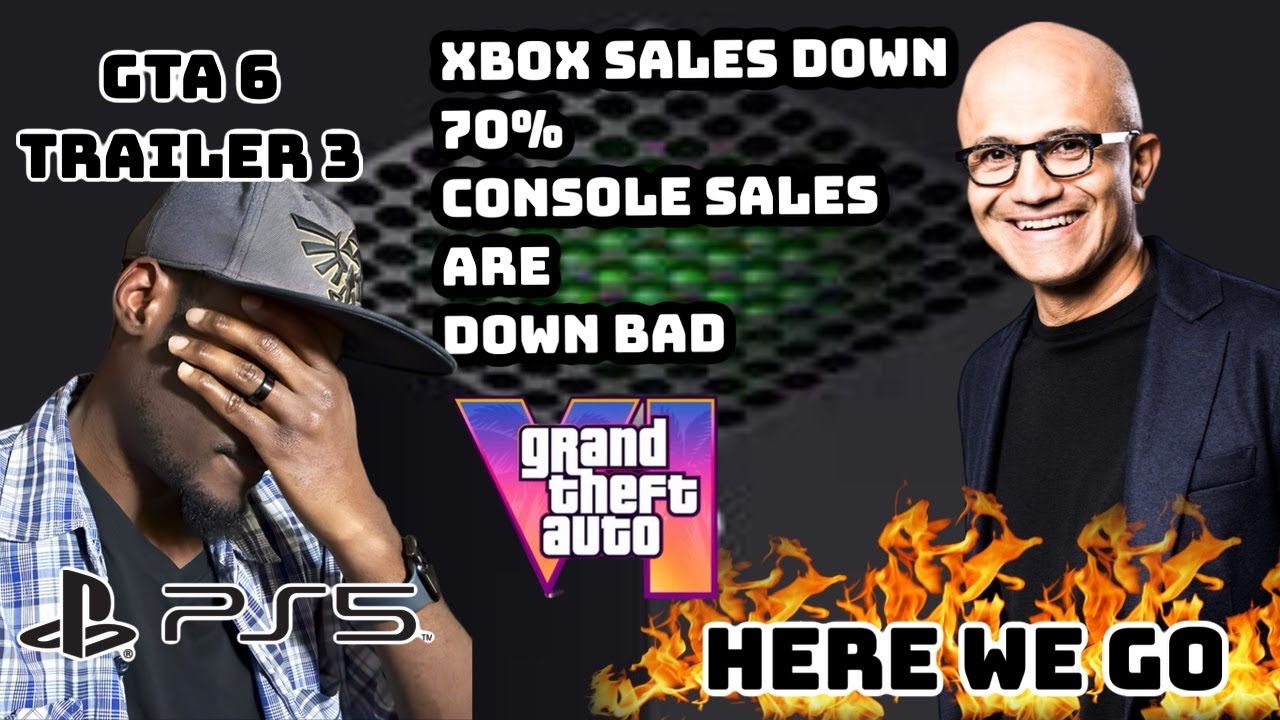 GTA 6 Trailer 3 Report - Xbox Sales Down 70% - Major Gears E-Day Update - Starfield PS5 Switch 2