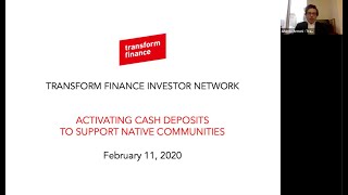 TFIN Webinar with Native American Bank – Activating Cash Deposits to Support Native Communities