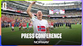 Post-Match Press Conference: Norway's Ståle Solbakken On The 2-1 Win Over Brazil