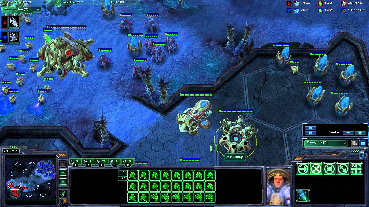 StarCraft2 first TvP commentary/cast by swe1man