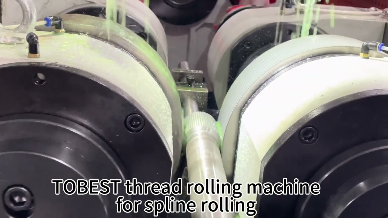 TB-120S thread rolling machine for spline rolling