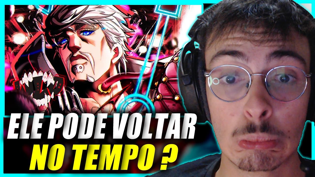 (NEM SABIA DA EXISTÊNCIA DELE) PIVA REAGE ao WLO - Mandom [ JoJo's Bizarre Adventure ]