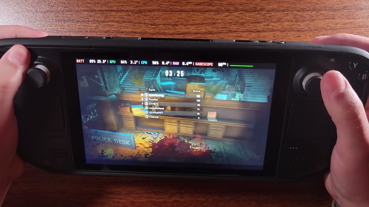 I ended up in the top 3 in Resident Evil Re:Verse Match - Is it worth it on the Steam Deck Though..?