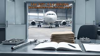 FAA TEST - A &amp; P GENERAL - MAINTENANCE PUBLICATIONS Q8501, Q8502, Q8503, Q8503-1, Q8504 (3-7)