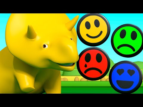 Lerne Farben mit Smileys