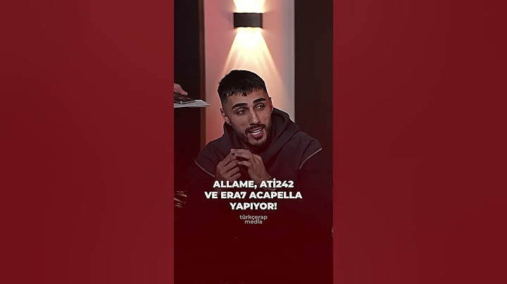 Allame, Ati242 ve Era7 Acapella Yapıyor! (Ebo Show)
