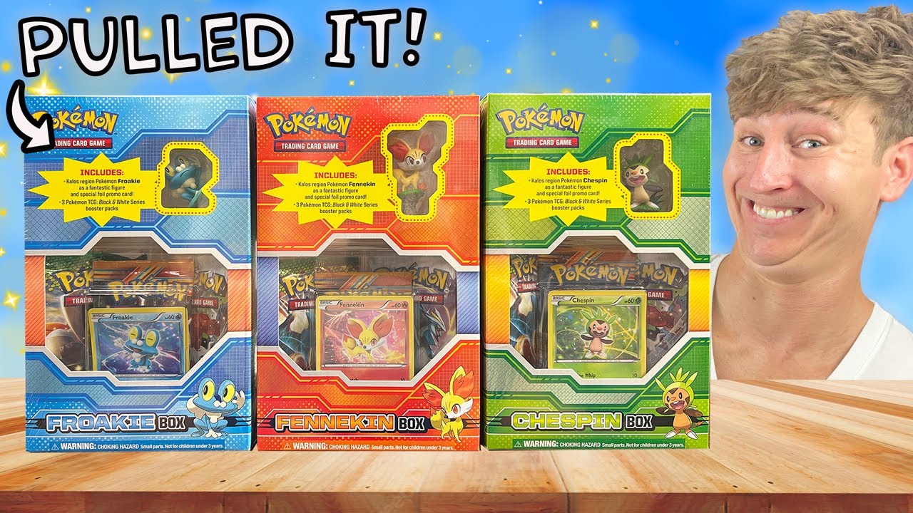 I Found $800 Kalos Starter Pokemon Boxes! - YouTube