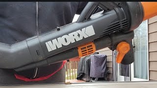 Worx Leaf Mulcher / Blower WG509 and Leaf Collection Accessory Review - #1 Tool Day Sunday