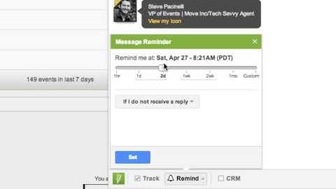 Yesware Update - Follow Up Reminders