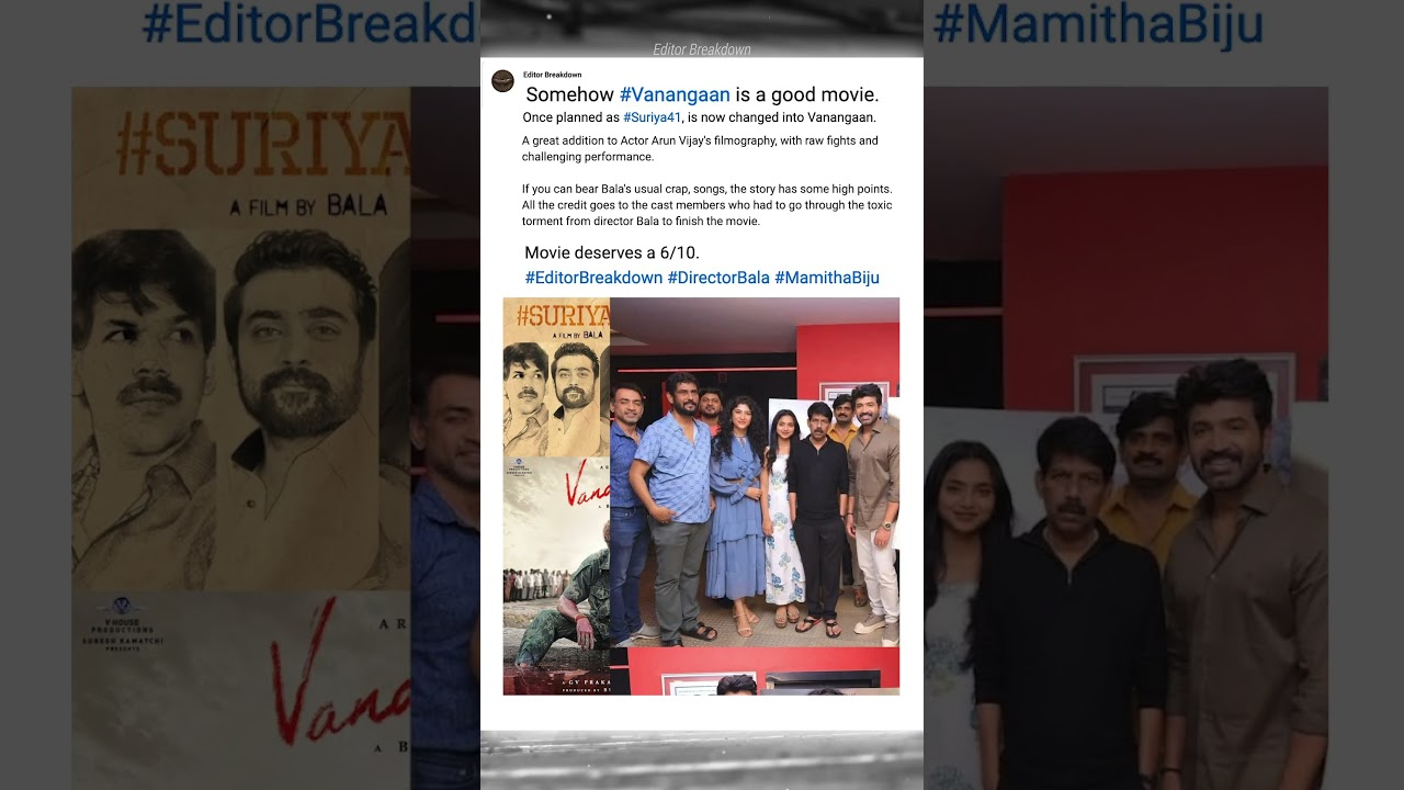 Vanangaan (2025) Honest review