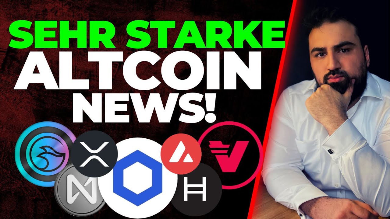 XRP & NEAR: Explosion! LINK & VRA: Stark! + MANTA, AVAX, HBAR | ALTCOIN NEWS