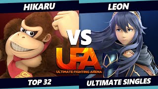 UFA 2022 - Hikaru (Donkey Kong) Vs. Leon (Lucina) SSBU Ultimate Tournament