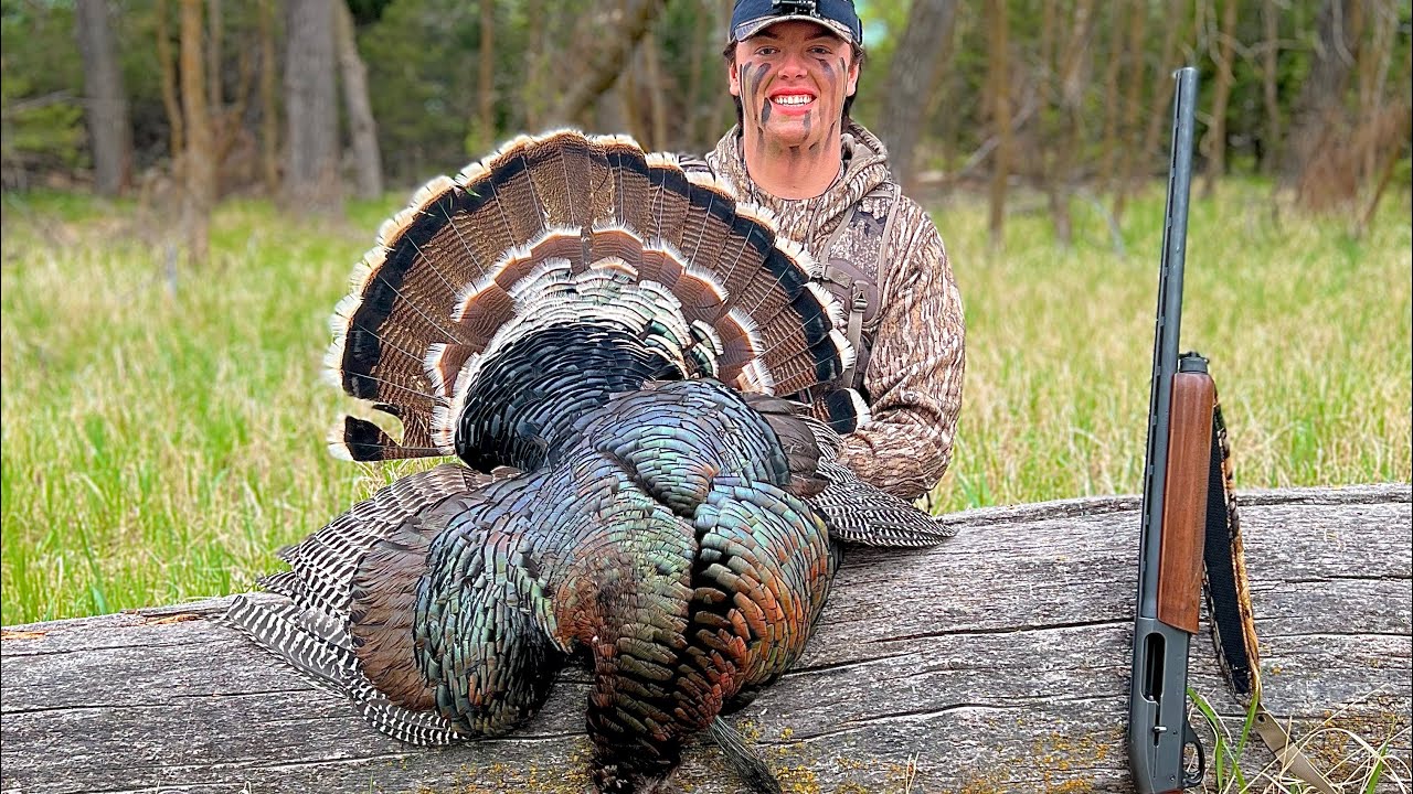 First LONGBEARD EVER Western Nebraska Turkey Hunting 2022 YouTube