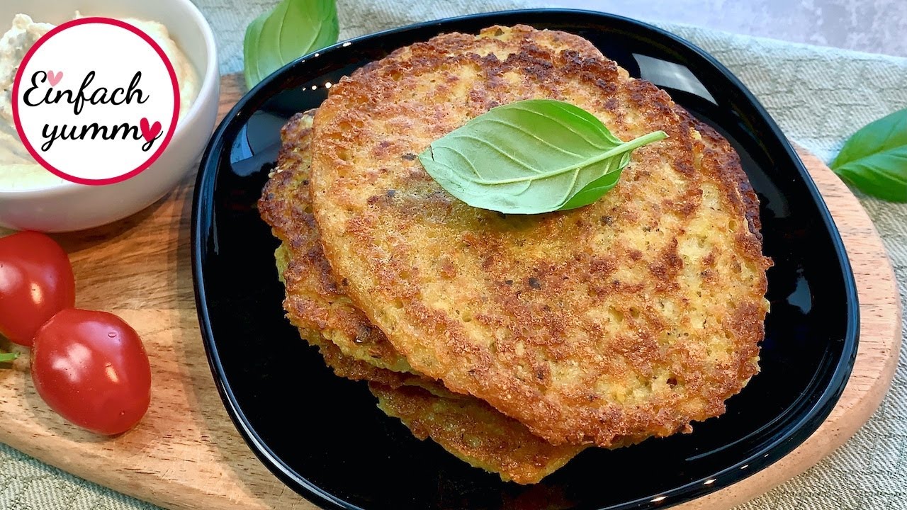 Knoblauch Kartoffel Puffer einfach lecker Thermomix® TM5/TM6