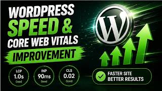 WordPress Speed | Core Web Vitals, PageSpeed & Website Performance Optimization