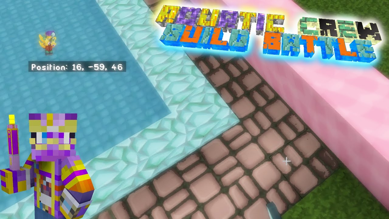 Aquatic Crew Build Battle: Backyard Challenge!