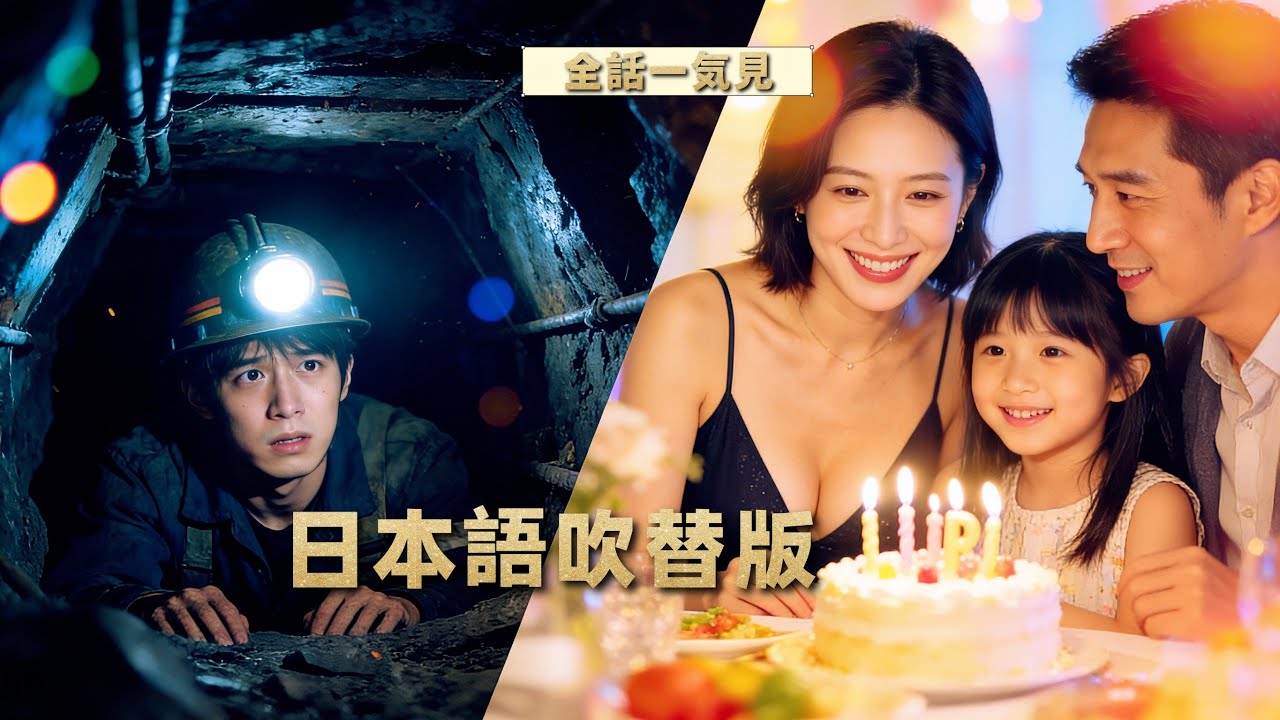 💥日本語吹替版 |【衝撃】炭鉱事故のその日、妻は愛人と娘の誕生日を祝っていた～そして娘の願いは…“パパが永遠に消えますように”| 全話🔥# ショートドラマ配信中 #無料 #イケメン #ショートドラマ