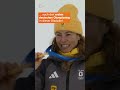 Wie souverän willst du den Olympiasieg holen? Maier: JA! 😎| sportstudio | #shorts