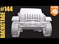 Modeling a Jeep – Inside My Blender Workflow | Backctage Episode 144