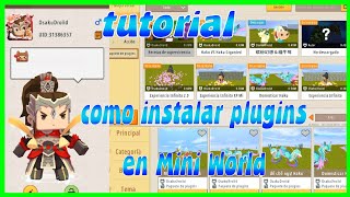 Tutorial Como Instalar O Borrar Plugins En Mini World