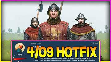 MP & Modding Fixes in 1.5.9 Live Hotfix EXPLAINED! - Mount & Blade II: Bannerlord