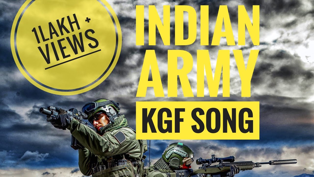 Indian Armed Forces Dheera Dheera Kgf Version  Armed forces  Tribute  CREDITS TO TSERIES