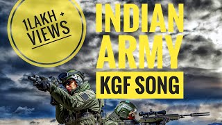 Indian Armed Forces Dheera Dheera Kgf Version | Armed forces | Tribute | CREDITS TO TSERIES