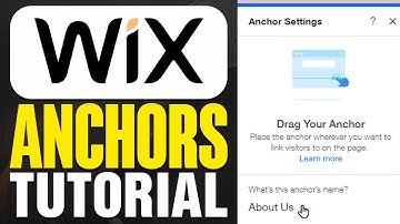 WIX Anchors Tutorial | How To Use Anchors On WIX (2025)