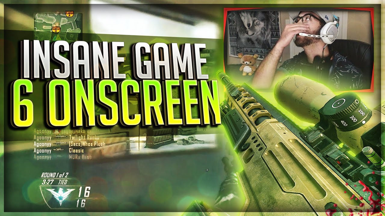 6 ONSCREEN SWAP?! (BO2 Clips & Funny Moments)