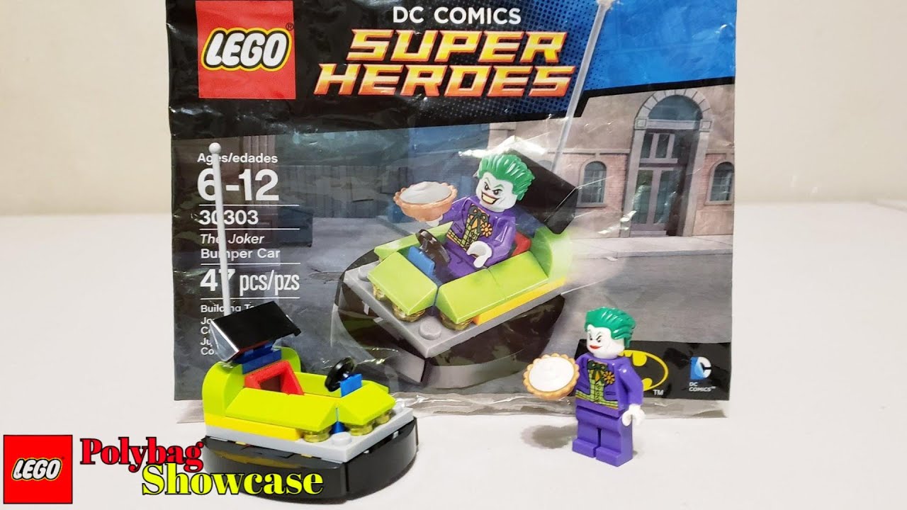 LEGO DC Superheroes: The Joker Bumper Car (2015) | Polybag Showcase
