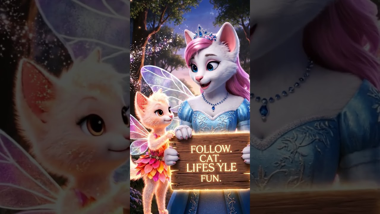 🌹👑The Fairy & The Princess | Magical Body Swap Story | 妖精と王女 | 童话魔法 