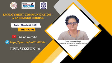 Live Session - 1: Employment Communication A Lab based course