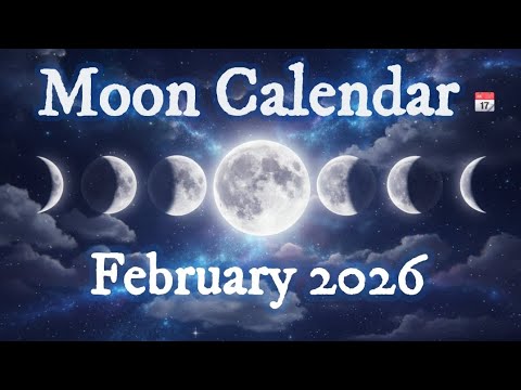 حركة القمر في الأبراج خلال شهر فبراير 2026