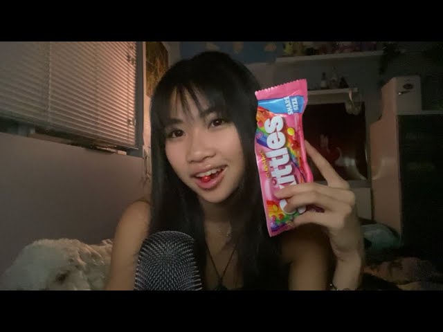 ASMR smoothie Skittles (HAPPY NEW YEARRR🎉)