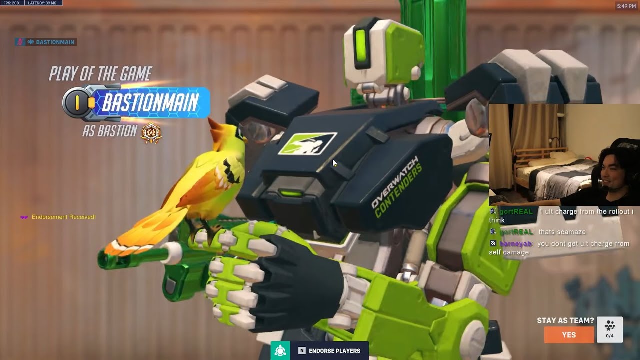 Более 5000 часов игрового процесса за Бастиона! BASTIONMAIN BASTION OVERWATCH 2 ТОП-500 20 СЕЗОНА