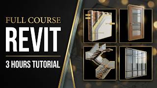 Revit Architecture Full Tutorial in 3 Hours Only Hindi | Urdu